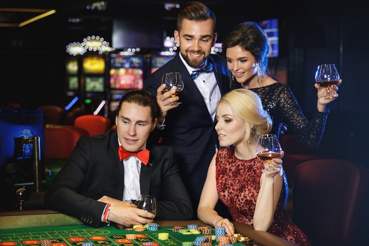 Suasana permainan virtual casino dan olahraga dalam tampilan layar ponsel modern